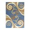 Flash Furniture Blue 5' x 7' Distressed Abstract Area Rug OKR-RG1100-57-BL-GG - alternate 5
